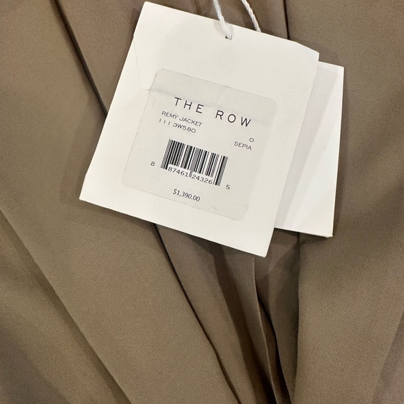 NWT The Row Remy blazer in Sepia - Picture 7 of 7